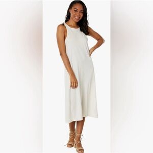 Madewell Softfade Cotton Cover-up Tank Dress Ivory